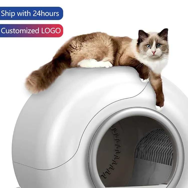 Автоматты Cat Box Smart App басқаруды басқару Өздігінен тазартатын қоқыс жәшіктері
