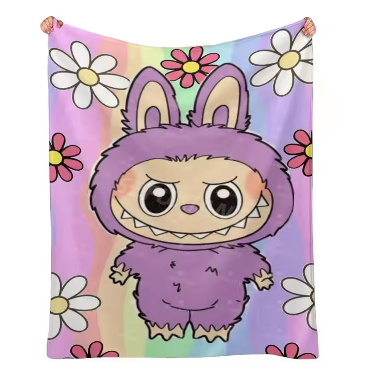 Mushoon Labubu 100% диван лақтыруға арналған лақтыру