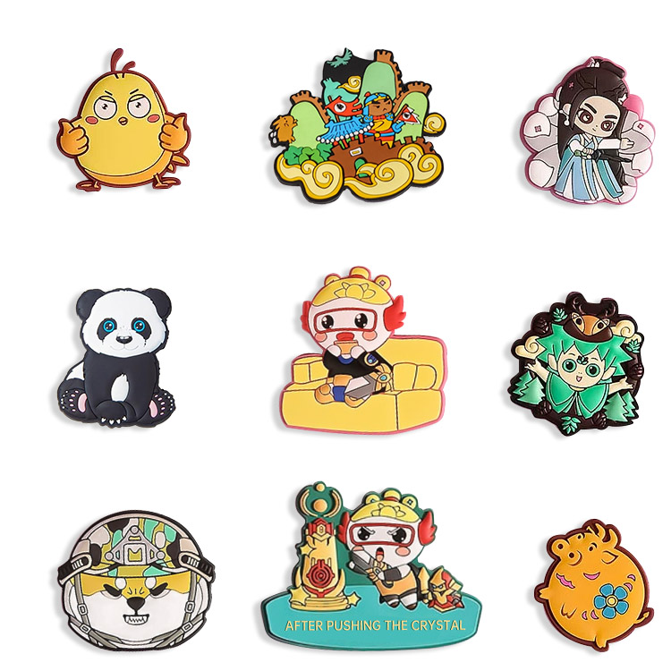 Әшекей, жеке логотип опциясы PVC Fridge магниттері