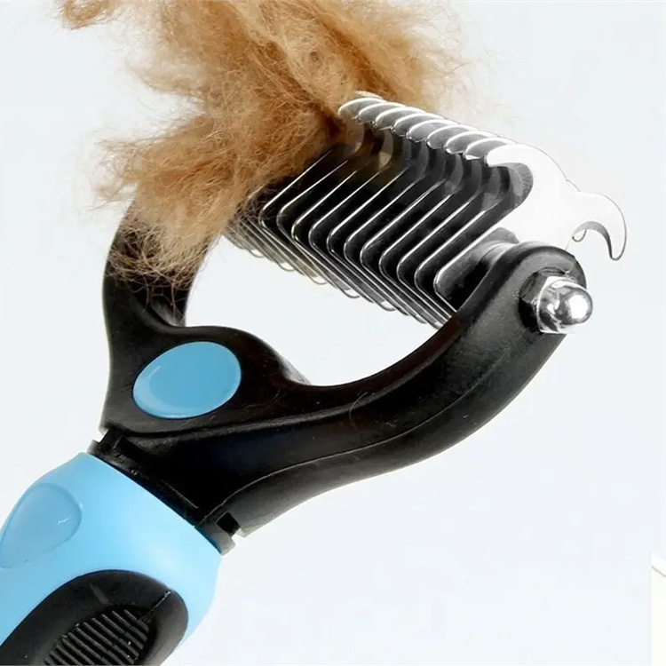 Екі жақты DeshedDing Defating щеткасы щеткасы