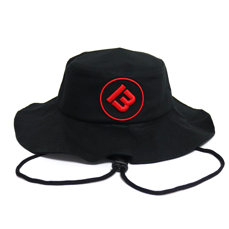 Зауыттық тікелей ультрафиолет қорғаныс шляпаларында кең шекаралық жел арқан