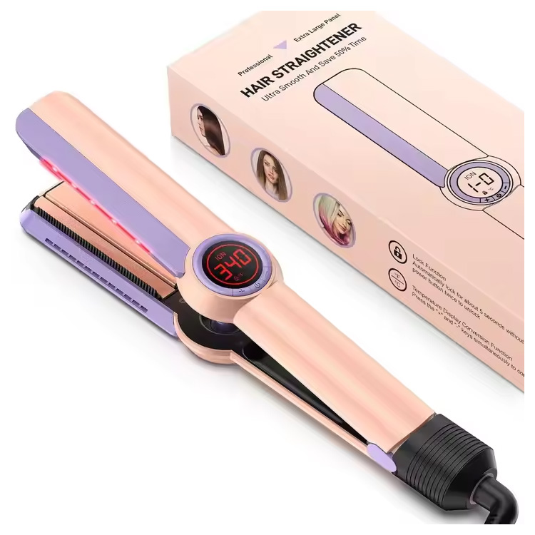 Жоғары өнімді шаш түзеткіш кең тақталар тегіс темір