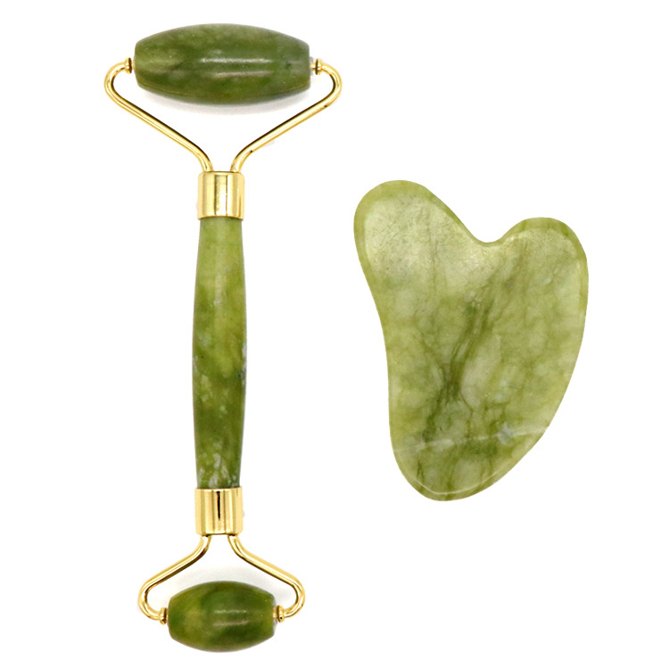 Массаж Jade Roller Gua Sha Бет Жинағы