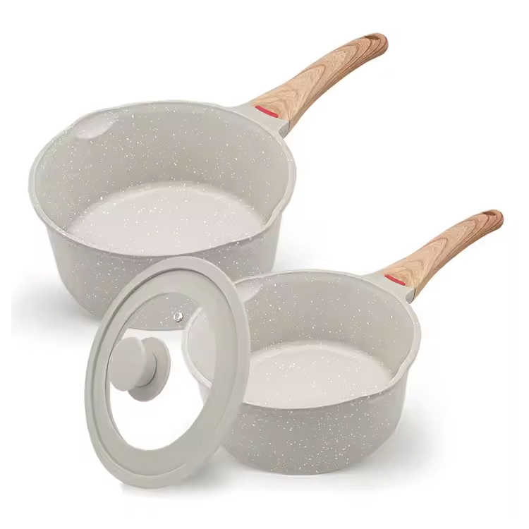 Mini сорпа кастрюль емес кастрюльдер №15QT & 1.8QT тұздығы табасын орнатыңыз