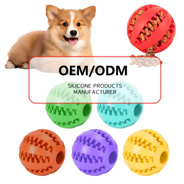 OEM / ODM ұзақ сатылатын ыстық сатылымда жеке резеңке үй жануарлары шайнайды