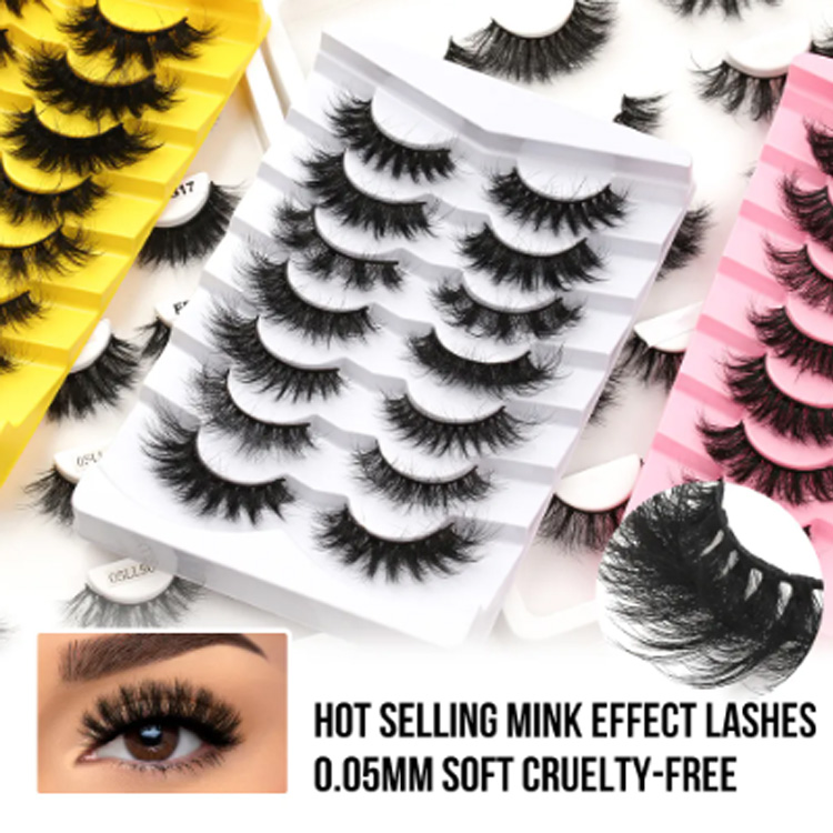 Жеке затбелгі Faux Cils табиғи Faux табиғи Faux Faux False False