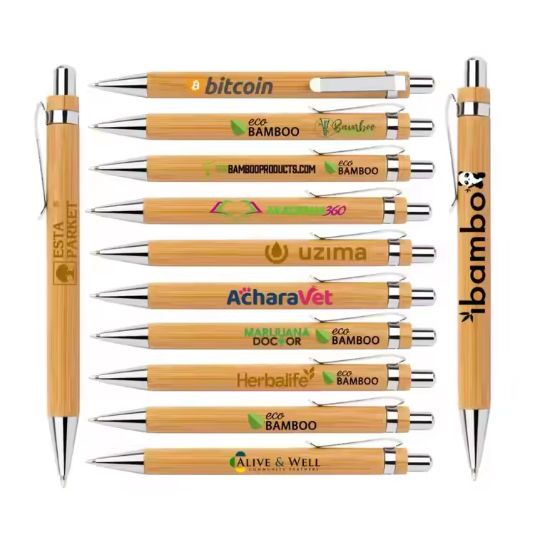 Жарнамалық сыйлық Eco Pen төмен баға Бағасы төмен баға Бамбук қалам